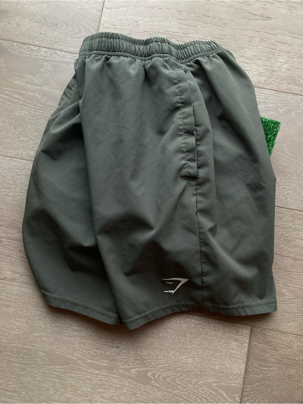 Gymshark Men's Dark Olive Performance Training Shorts